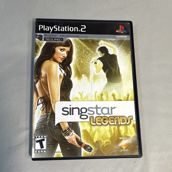 Other - Sony SingStar Legends (2008) PS2 T Music Karaoke Manual Multiplayer NTSC-U/C